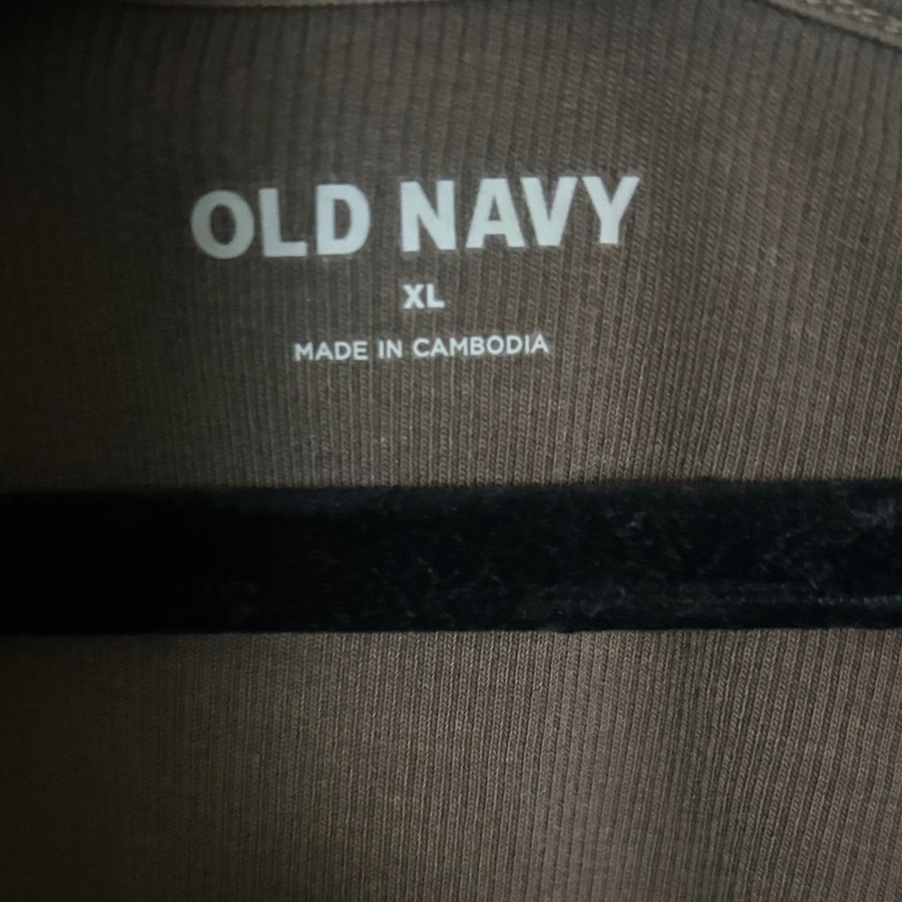 Old Navy Brown Long Sleeve Women's Top - Picture 2 of 3